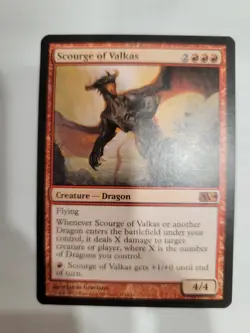 Scourge of Valkas - Magic 2014 - Near Mint - MTG - Image 1