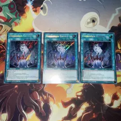 YuGiOh! Forbidden Crown BPRO-EN067 Secret Rare 1st Ed x 3 PLAYSET - Image 1