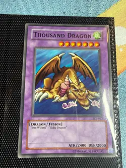 Yu-Gi-Oh Time Wizard Baby Dragon Thousand Dragon Bundle x6 Classic Combo Lot - Image 4