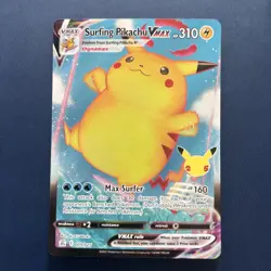 Pokemon TCG | Surfing Pikachu Vmax 009/025 Celebrations | Near Mint - Image 1