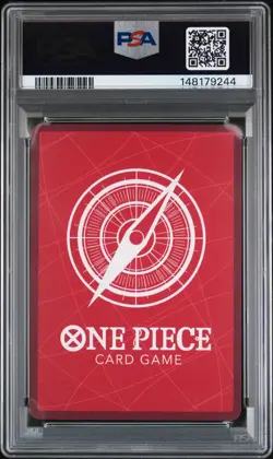 2025 One Piece English Monkey D Luffy OP09-061 2nd Anniversary Set PSA 9 MINT - Image 2