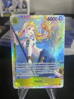 One Piece TCG - Nami EB03-053 Foil SR - The Heroines Edition NM - Image 1