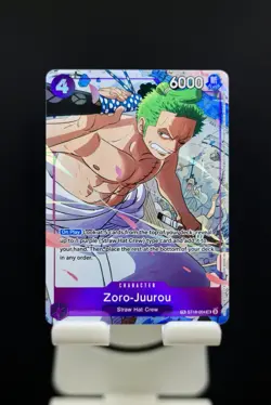 Zoro-Juurou Treasure Rare TR One Piece ST18-004 English Near Mint NM Bandai - Image 1