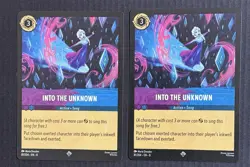 Disney Lorcana Into The Unknown Super Rare Non-foil Qty 2 - Image 1