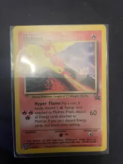 Pokemon TCG Black Star Promo Moltres #21 Non-Holo Card WOTC - Image 1