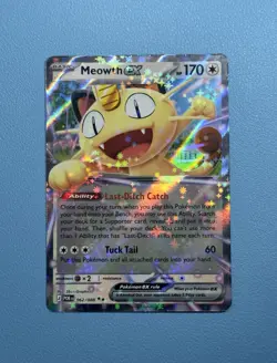 Meowth ex 062/088 Perfect Order Double Rare Pokemon Card Mint NM - Image 1