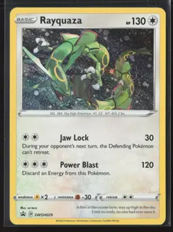 Rayquaza - Promo SWSH: Sword & Shield Promo Cards SWSH029 NM Pokemon Card Holo - Image 1