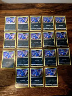 (18) Pokemon TCG Croagunk Sword & Shield SWSH245 Black Star Promo Card - Image 1