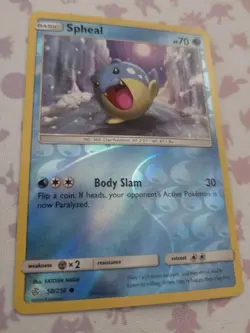 Spheal 50/236 Reverse Holo Cosmic Eclipse Foil Pokemon Tcg Card Nm - Image 2