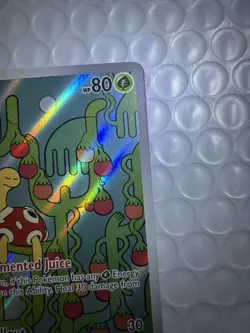 Pokemon TCG Shuckle 136/132 Me01: Mega Evolution Rare Full Art Holo Card - Image 4