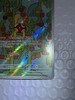 Pokemon TCG Shuckle 136/132 Me01: Mega Evolution Rare Full Art Holo Card - Image 5