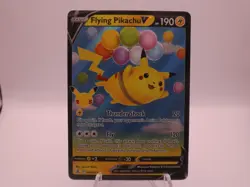 POKEMON CARD FLYING PIKACHU ULTRA RARE CELEBRATIONS 006/025 - Image 1