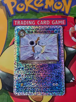 Dark Blastoise S2/S4 Legendary Collection Jumbo Oversized BoxTopper Pokemon Card - Image 1