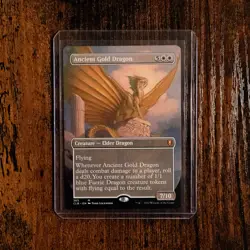 Ancient Gold Dragon (Borderless) MTG Non-Foil - NM - Image 1