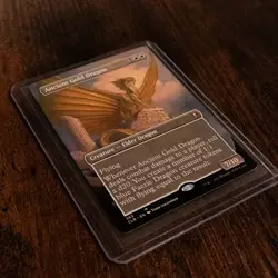 Ancient Gold Dragon (Borderless) MTG Non-Foil - NM - Image 3