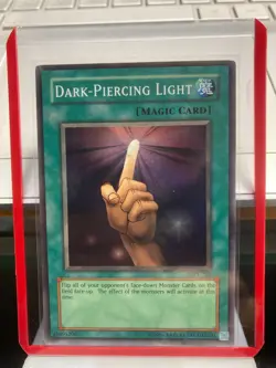 YuGiOh Dark-Piercing Light [Magic] MP1-015 McDonald's Promo Super Rare Holo Card - Image 1