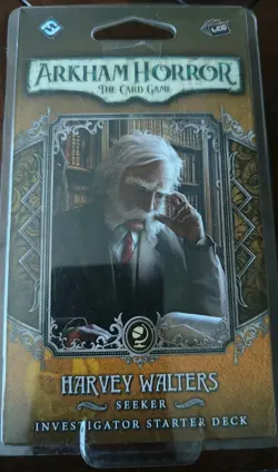 Arkham Horror The Card Game. Harvey Walters Investigator Starter Deck. Sealed - Image 1