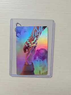 McDonald's Kpop Demon Hunter Foil Photo Card - Rumi & Jinu - Holographic RARE!! - Image 5