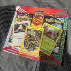 Pokemon TCG: Snorlax, Morpeko & Applin Cards with 2 Booster Packs & Coin 820650809842 - Image 2