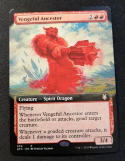 Vengeful Ancestor - Extended Art - AFC - MTG - EN - NM - 304 - Image 1