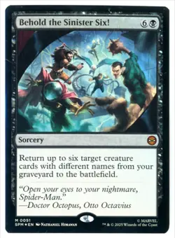 MtG SPM Behold the Sinister Six! #51 FOIL - Image 1