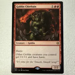 MTG - Goblin Chieftain - JMP 324 - Jumpstart - Rare - Magic the Gathering - Image 1