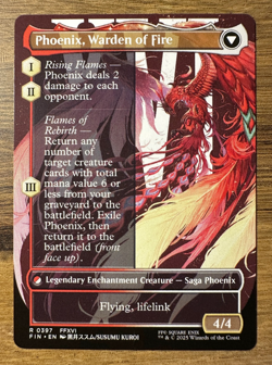 Magic MTG Final Fantasy Joshua, Phoenix's Dominant #397 *NON-FOIL* Borderless - Image 2