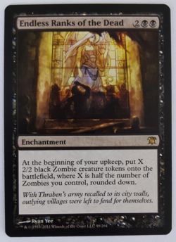 MTG Endless Ranks of the Dead | Innistrad | NM | Black Enchantment Zombie - Image 1