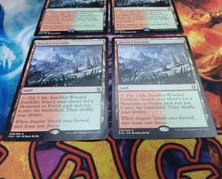 4x Wooded Foothills Khans of Tarkir Normal MTG 249 LP - Image 3