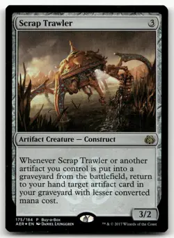 Scrap Trawler #175 (Foil) (NM) Aether Revolt AER Magic MTG - Image 1
