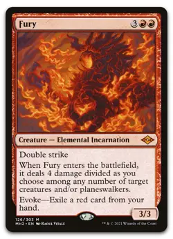 Fury #126 (NM) Modern Horizons 2 MH2 Magic MTG - Image 1