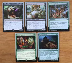 Set of 10 Different Squirrel Creatures & Spells *NM* Magic MTG Unstable Earl of - Image 2