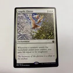 Angelic Chorus MP Battlebond BBD MTG English Regular 087 / 254 Life Gain - Image 1
