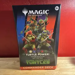 Commander Deck "Turtle Power" Teenage Mutant Ninja Turtles TMT MTG IN HAND - Image 1