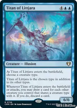 Titan of Littjara [CMM - 728] - NM [] TCG MTG - Image 1
