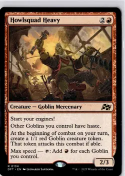 Howlsquad Heavy Aetherdrift Regular NM R 0134 - Image 1