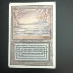 MTG - Underground Sea - Revised Edition Dual Land -Lightly Played Condition - Image 1