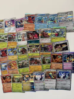 Pokemon 100 Card Japanese Bulk Pack Lot w/1 EX/V/SAR and 10 holos/reverse holo - Image 2
