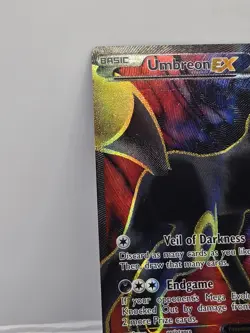Umbreon EX - 119/124 - Pokemon Card XY Fates Collide Full Art Ultra Rare NM-/LP+ - Image 3