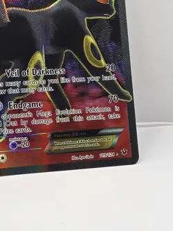 Umbreon EX - 119/124 - Pokemon Card XY Fates Collide Full Art Ultra Rare NM-/LP+ - Image 4