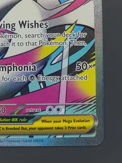 Mega Gardevoir ex 032 Black Star Promo Pokemon TCG Mega Attack Rare Near Mint - Image 5