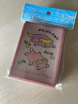 Pokemon Card Game Deck Shield Dondon Donkan Yadon slowpoke sleeve x64 - Image 1