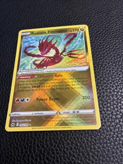 Pokemon TCG Radiant Eternatus 105/159 Crown Zenith Ultra Rare Holo NM - Image 2