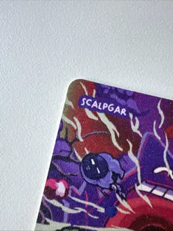 Scalpgar (Gengar) 91/90 - Set Hit Holo - Pokedoodles Set 1 Fan Art- Pokemon - Image 3
