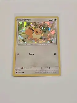 Eevee 155/214 Cracked Ice Holo Let's Play Shattered Foil Promo Pokemon TCG NM - Image 1