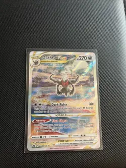 Pokemon Darkrai VSTAR Crown Zenith Galarian Gallery Ultra Rare Holo GG50/70 - Image 1
