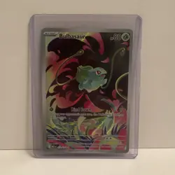 Pokemon TCG Mega Evolution ME01 Bulbasaur 133/132 Illustration Rare English - Image 1