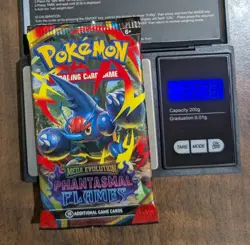 Phantasmal Flames Booster Pack - Heavy 22.72g - Sealed - Pokemon Mega Evolution - Image 1