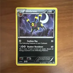 Pokemon Umbreon 100 HP Stage 1 Confuse Ray Shadow Shutdown Dark Explorers 61/108 - Image 1