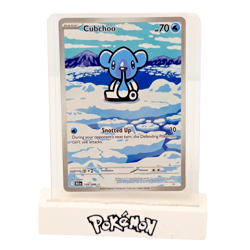 2025 Pokemon SV Black Bolt BLK EN Cubchoo Illustration Rare 109/086 NM - Image 1